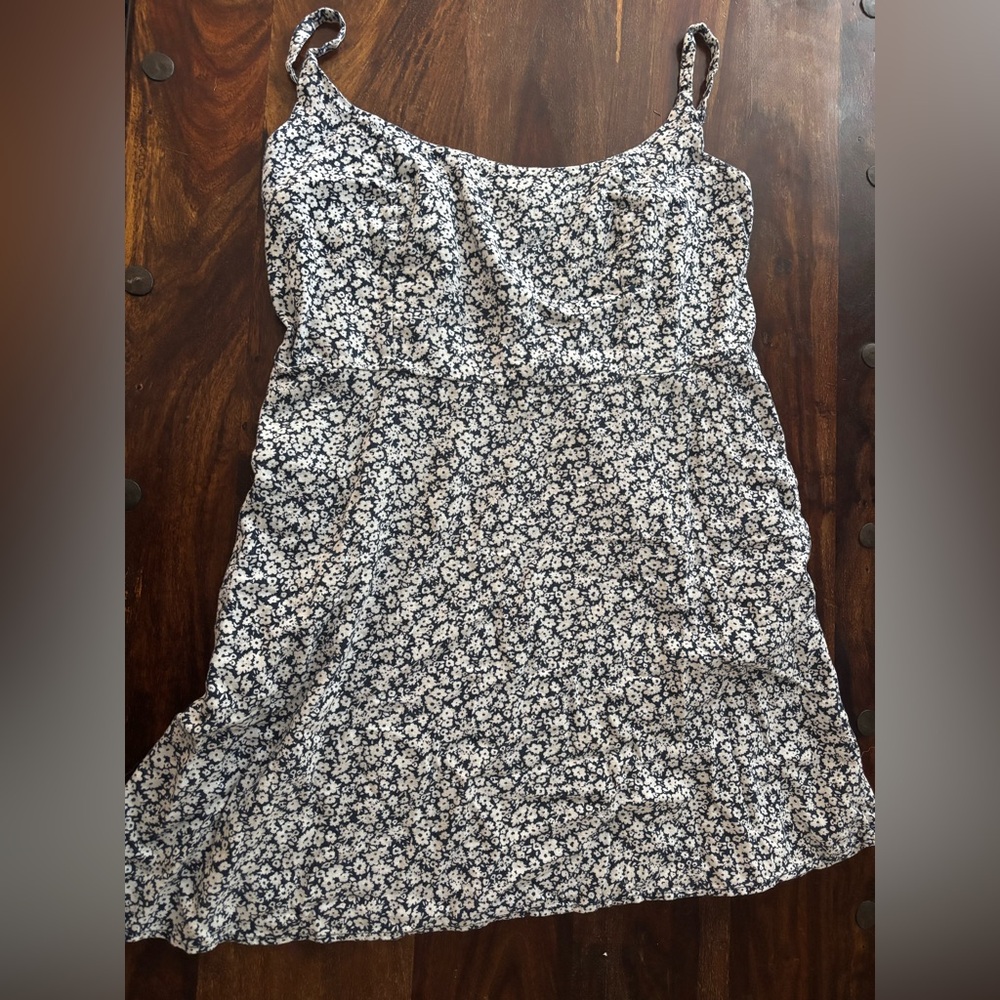 Floral Strapless Dress